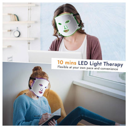 Mascara Facial Led Silicona