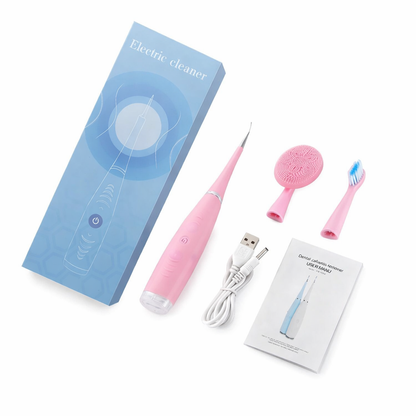 CEPILLO DENTAL ELECTRICO RECARGABLE + BLANQUEAMIENTO .